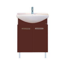 Джулия - 65 Тумба прямая бордовая О