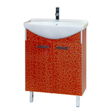 Джулия - 65 Тумба прямая КРАКОЛЕТ красный