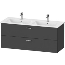 Тумба графит матовый 127,5 см Duravit XBase XB613004949