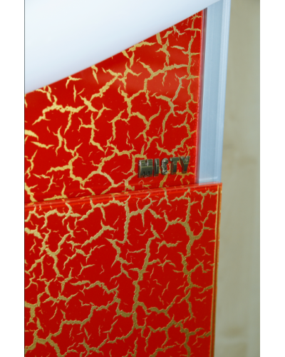 Джулия - 65 Тумба прямая КРАКОЛЕТ красный