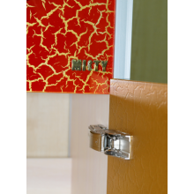 Джулия - 65 Тумба прямая КРАКОЛЕТ красный