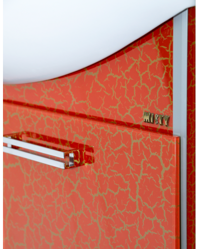 Джулия - 65 Тумба прямая КРАКОЛЕТ красный