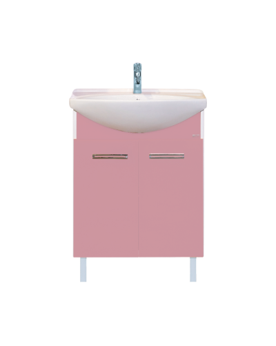 Джулия - 65 Тумба прямая розовая О