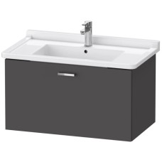 Тумба графит матовый 80 см Duravit XBase XB603604949