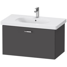 Тумба графит матовый 80 см Duravit XBase XB607104949