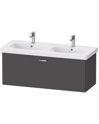 Тумба графит матовый 115 см Duravit XBase XB607304949