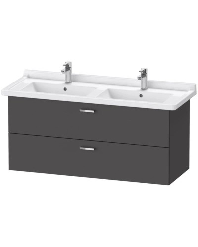 Тумба графит матовый 120 см Duravit XBase XB618804949