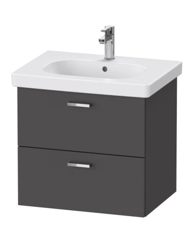 Тумба графит матовый 60 см Duravit XBase XB618904949