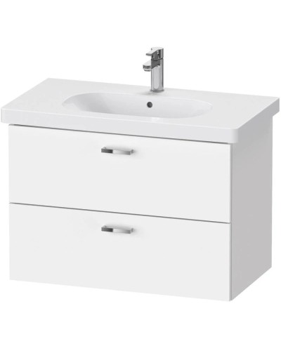 Тумба белый матовый 80 см Duravit XBase XB619001818
