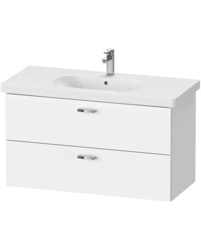 Тумба белый матовый 100 см Duravit XBase XB619301818