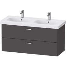 Тумба графит матовый 120 см Duravit XBase XB619404949