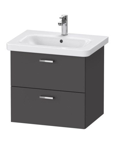 Тумба графит матовый 58 см Duravit XBase XB619504949