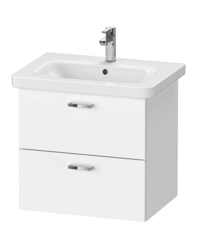 Тумба белый матовый 58 см Duravit XBase XB619501818