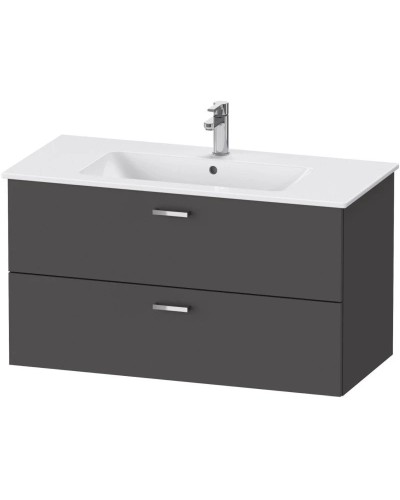 Тумба графит матовый 100 см Duravit XBase XB612204949