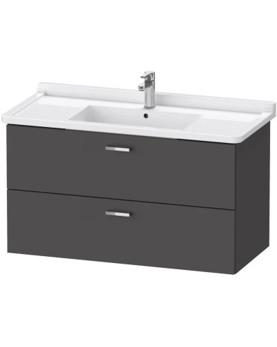 Тумба графит матовый 100 см Duravit XBase  XB618704949