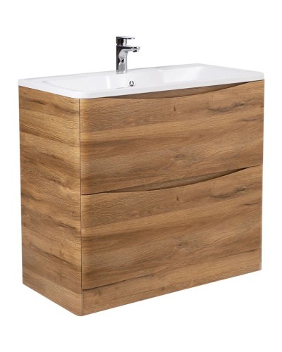 Тумба Rovere Rustico 89,6 см BelBagno Acqua ACQUA-900-2C-PIA-RR