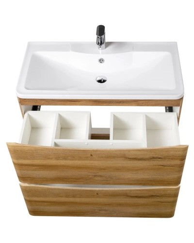 Тумба Rovere Rustico 89,6 см BelBagno Acqua ACQUA-900-2C-PIA-RR