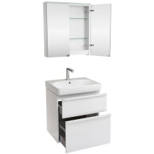 Тумба белый глянец 58,4 см Geberit Smyle Square 500.352.00.1