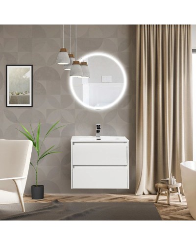 Тумба Bianco Opaco 60 см BelBagno Kraft KRAFT-600-2C-SO-BO