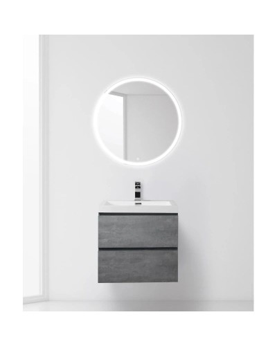 Тумба Stucco Cemento 60 см BelBagno Luce LUCE-600-2C-SO-SCM