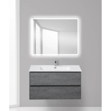 Тумба Stucco Cemento 100 см BelBagno Pietra PIETRA-1000-2C-SO-SCM