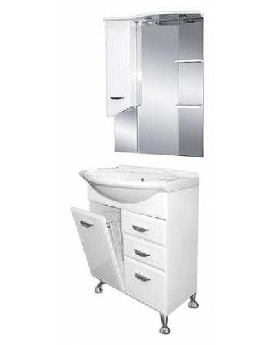 Дрея - 65 Тумба с 2-мя ящ. (корзина)