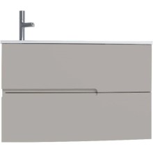 Тумба серый титан глянец 80 см Jacob Delafon Nona EB1888RU-N21