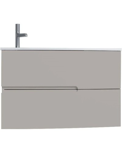 Тумба серый титан глянец 80 см Jacob Delafon Nona EB1888RU-N21