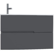 Тумба серый антрацит глянец 80 см Jacob Delafon Nona EB1888RU-442