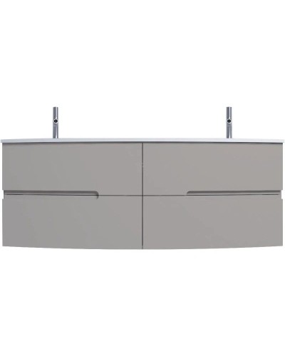 Тумба серый титан глянец 140 см Jacob Delafon Nona EB1891RU-N21