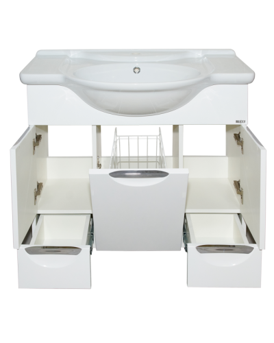 Жасмин - 95 Тумба 6 ящ. белая эмаль