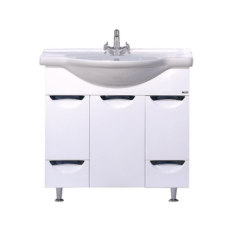 Жасмин - 95 Тумба 6 ящ. белая эмаль