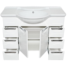 Жасмин -105 Тумба 6 ящ. белая эмаль