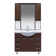 Жасмин -105 Тумба 6 ящ. коричневая эмаль