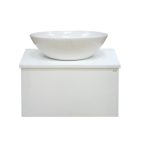 Ива - 60 Тумба подвесная белая пленка 1 ящ. О