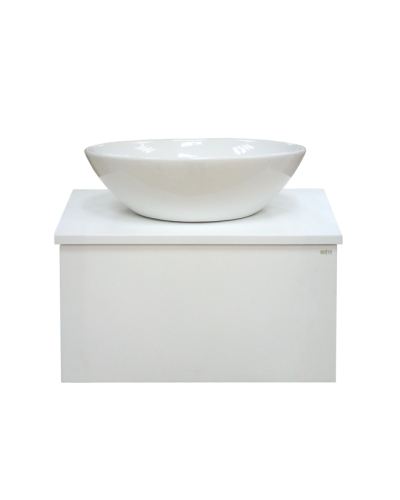 Ива - 60 Тумба подвесная белая пленка 1 ящ. О