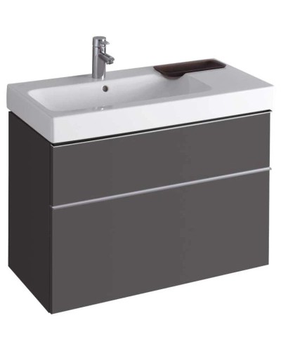 Тумба темно-серый матовый 89 см Geberit iCon 841391000