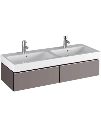 Тумба платина глянец 119 см Geberit iCon 840222000