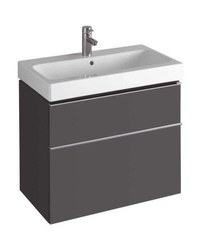 Тумба темно-серый матовый 74 см Geberit iCon 841376000