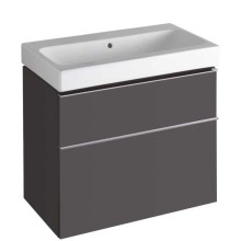 Тумба темно-серый матовый 74 см Geberit iCon 841376000