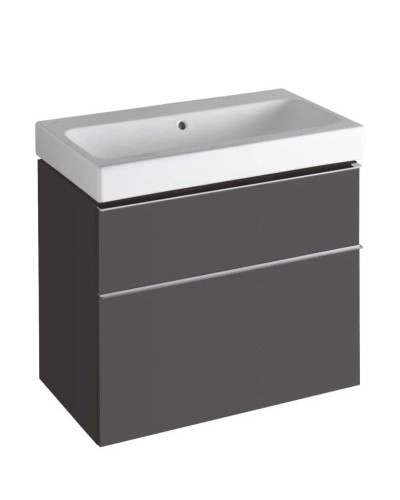 Тумба темно-серый матовый 74 см Geberit iCon 841376000