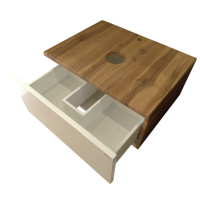 Ива - 70 Тумба подвесная комбинированная 1 ящ. О