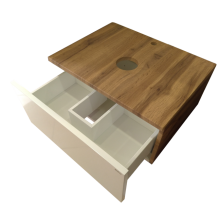 Ива - 70 Тумба подвесная комбинированная 1 ящ. О