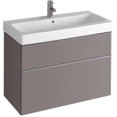 Тумба платина глянец 89 см Geberit iCon 840392000