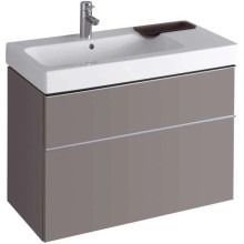 Тумба платина глянец 89 см Geberit iCon 840392000
