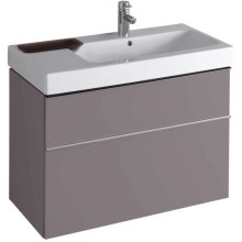 Тумба платина глянец 89 см Geberit iCon 840392000