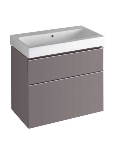 Тумба платина глянец 74 см Geberit iCon 840377000