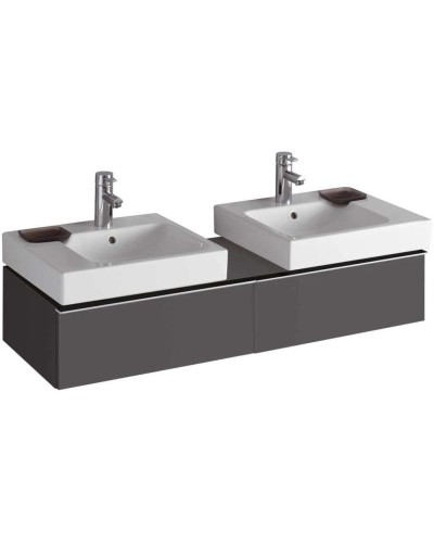 Тумба темно-серый матовый 119 см Geberit iCon 841321000