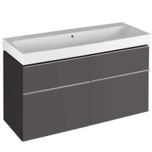 Тумба темно-серый матовый 119 см Geberit iCon 841421000