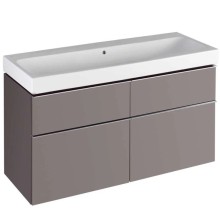 Тумба платина глянец 119 см Geberit iCon 840422000